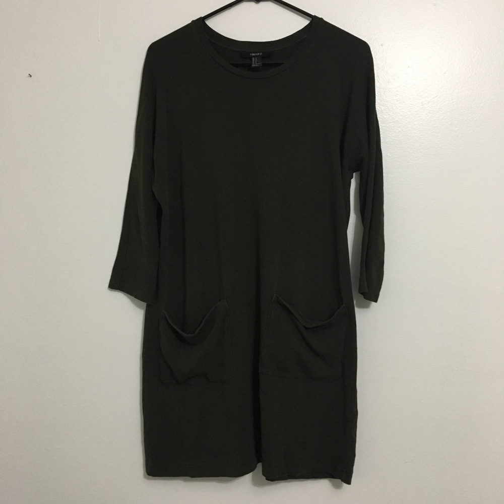 Forever 21 Green long sleeve shirt